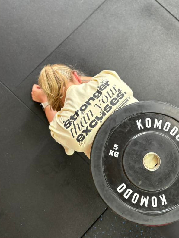 Stronger Than Your Excuses — Crop Tee