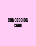 Concession Card