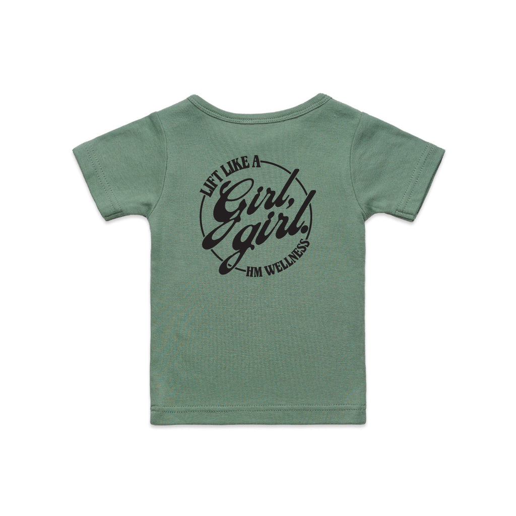 Lift Like a Girl, Girl — Infant Wee Tee