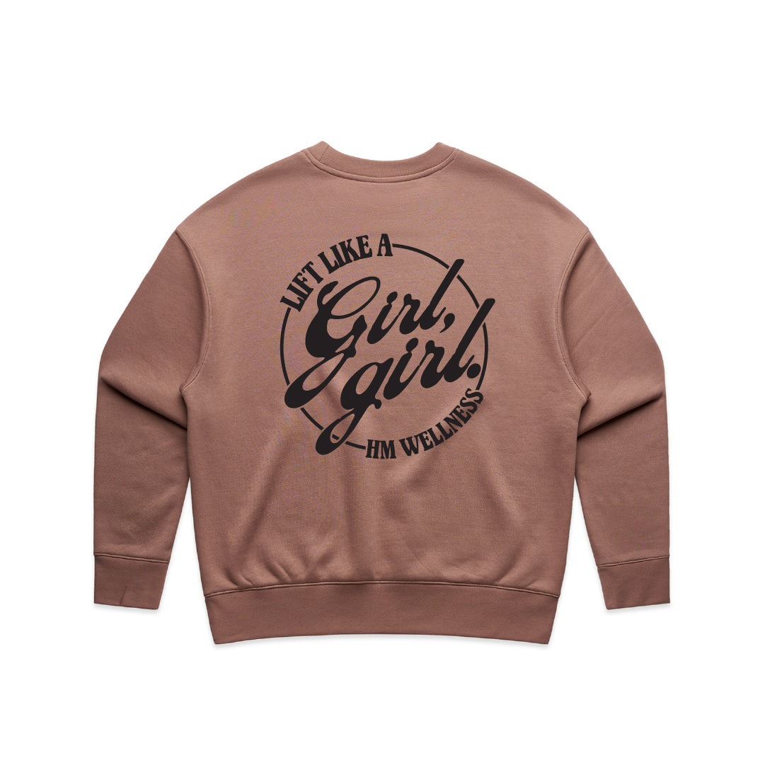 Lift Like a Girl, Girl  — Relax Crew