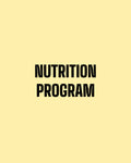 One Off Nutrition Program